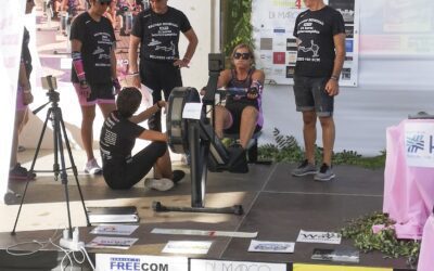 Freecom patrocina el Anémona reto 24 horas ininterrumpidas de remo indoor Concept 2