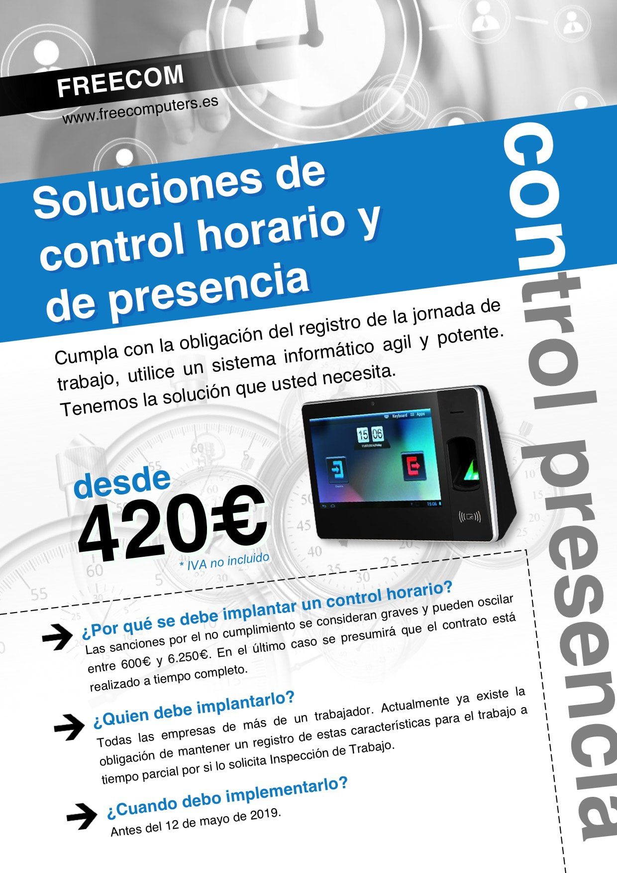 OFERTA CONTROL PRESENCIA