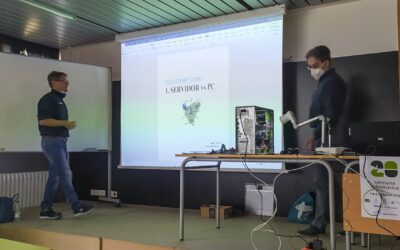 Charla en la 20 Setmana Informàtica del IES Pere Maria Orts i Bosch